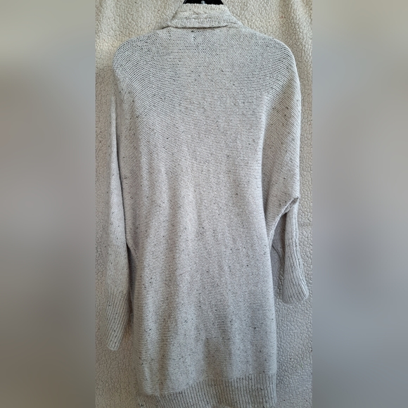 Women's Chaps Beige Cable Knit Cardigan with Pockets - Picture 8 of 13